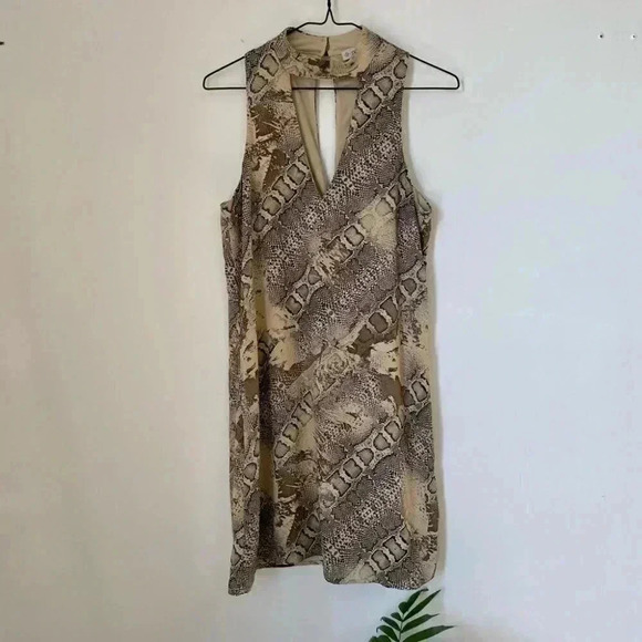 Guess Snakeskin print Mini dress Size XS - Picture 1 of 5